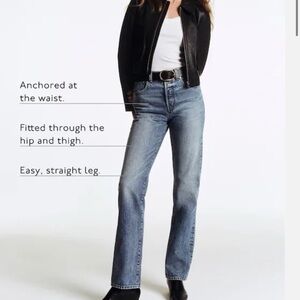 Madewell Women's Straight Leg Blue Jeans